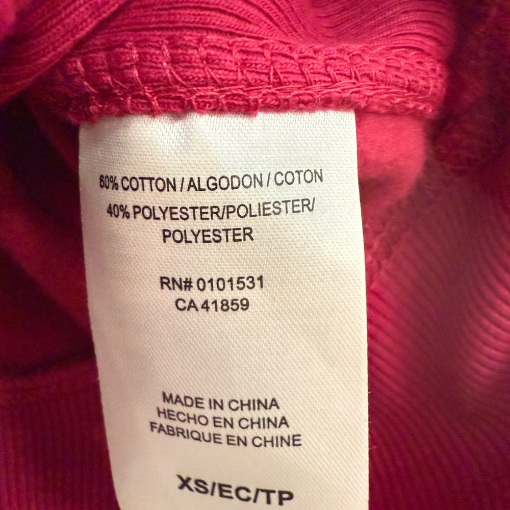 Strawberry Shortcake Red Zip-up Cropped Hoodie - Picture 6 of 7